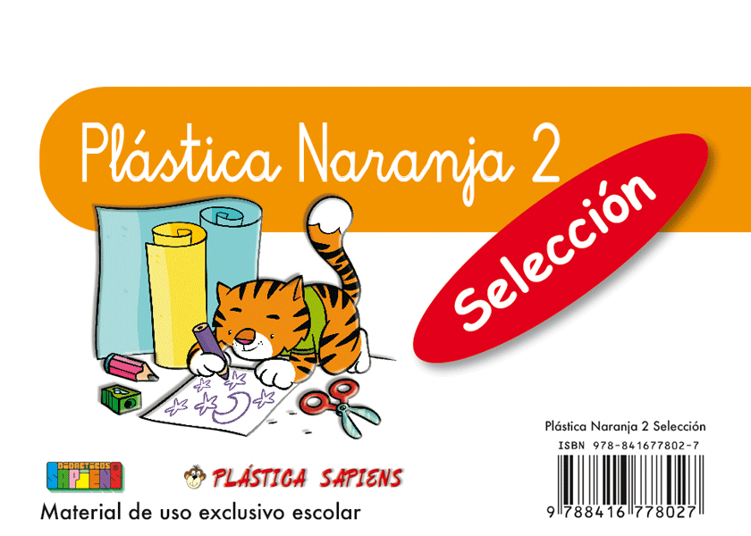 Plástica Naranja 2 - Selección ISBN 978-84-16778-02-7