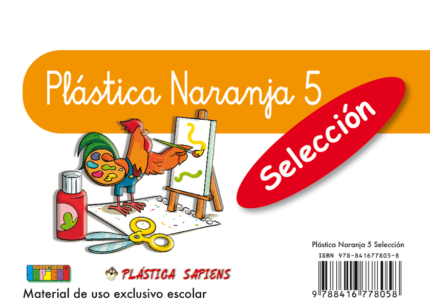 Plástica Naranja 5 - Selección ISBN 978-84-16778-05-8