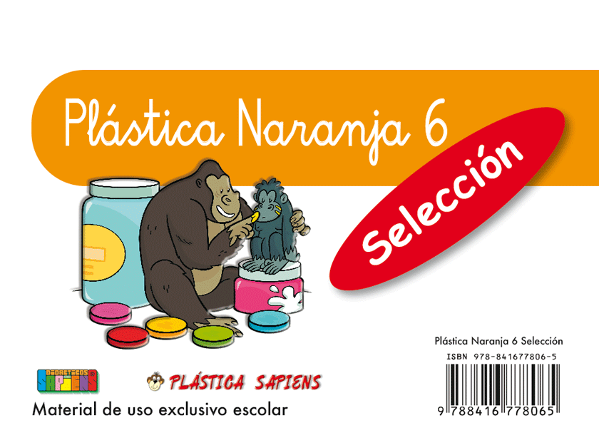 Plástica Naranja 6 - Selección ISBN 978-84-16778-06-5
