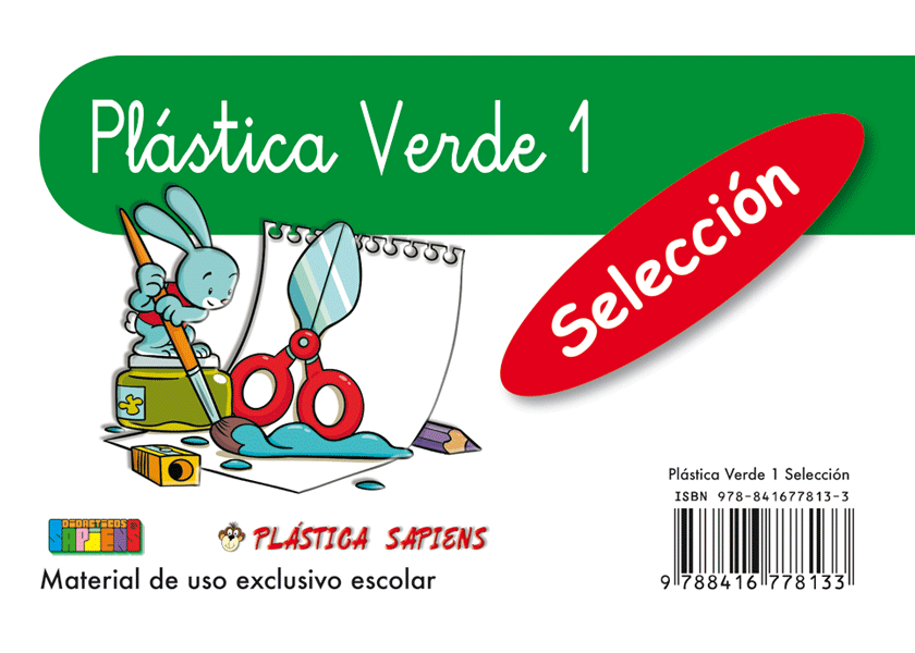 Plástica Verde 1 - Selección ISBN 978-84-16778-13-3