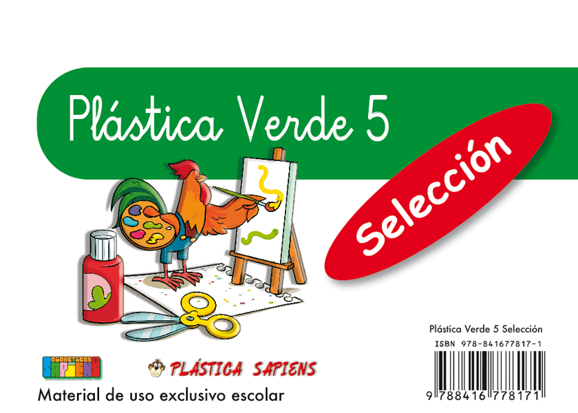 Plástica Verde 5 - Selección ISBN 978-84-16778-17-1