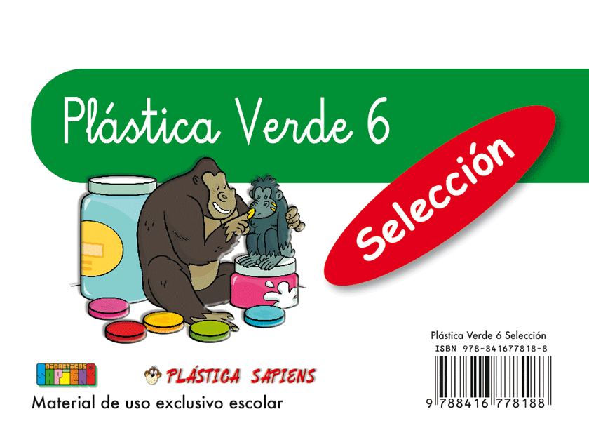 Plástica Verde 6 - Selección ISBN 978-84-16778-18-8