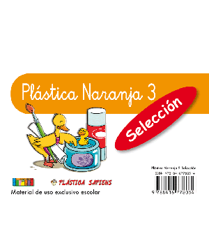 Plástica Naranja 3 - Selección ISBN 978-84-16778-03-4