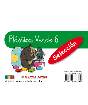 Plástica Verde 6 - Selección ISBN 978-84-16778-18-8